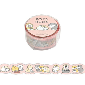 Mind Wave | Die Cut Shibanban Casual Whip Washi Tape