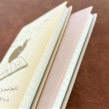 Papier Platz | Cuaderno Pocket Log Shinako Moriyama Rabbit With A Bouquet Of Flowers