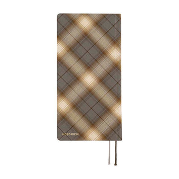 Hobonichi | Agenda Hobonichi Weeks Shirt Fabric: Foggy Plaid 2026