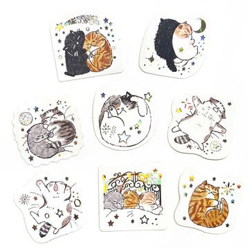 Seal-do | Pegatinas Kirapika Sleeping Cats