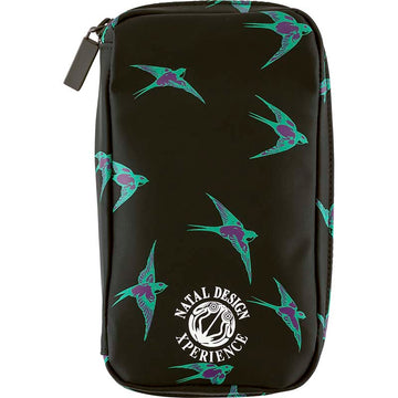 Hobonichi | Estuche Small Drawer Pouch Natal Design: Lucky Swallow