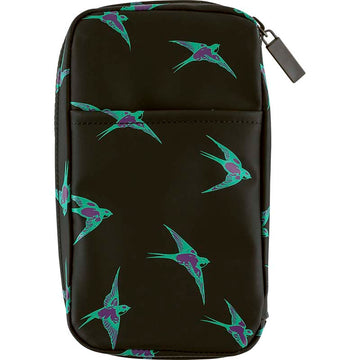 Hobonichi | Estuche Small Drawer Pouch Natal Design: Lucky Swallow