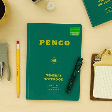 Penco | Cuaderno Soft PP A5 Green (Rayas)