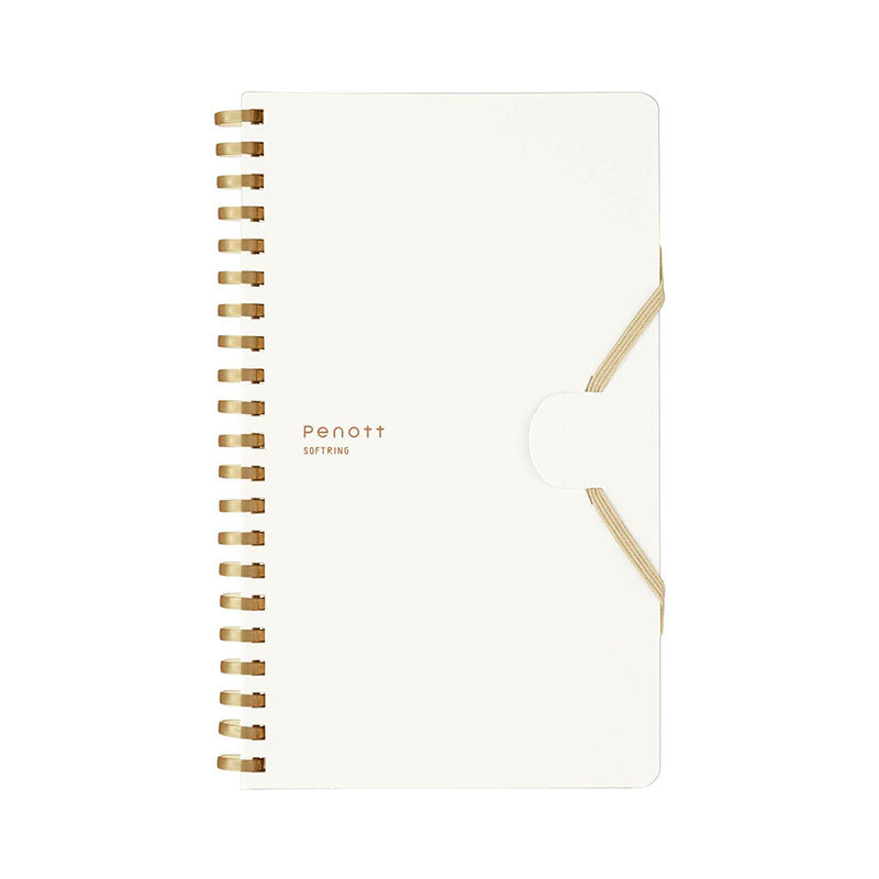 Kokuyo | Cuaderno Soft Ring Penott B6 White (Cuadros)