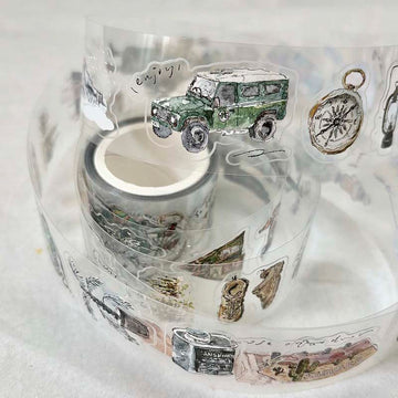 Pion | Pegatinas en Rollo Solo Travel Glossy PET