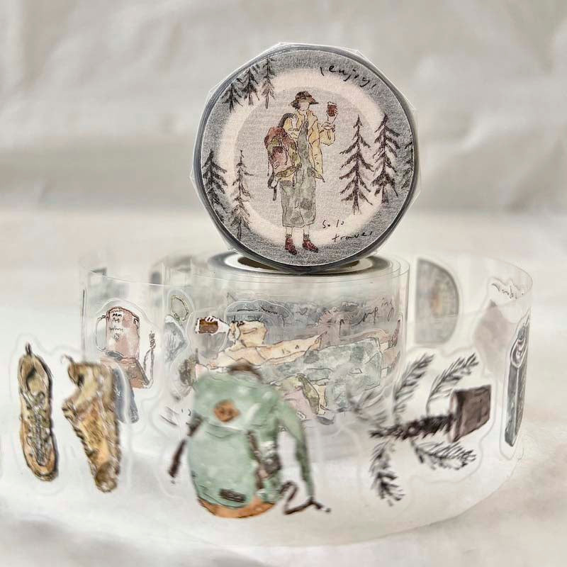 Pion | Pegatinas en Rollo Solo Travel Glossy PET