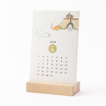 Midori | Calendario Stand 2024 Cat