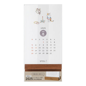 Midori | Calendario Stand 2025 Cat