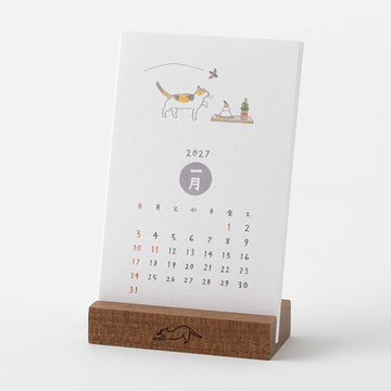 Midori | Calendario Stand 2027 Cat