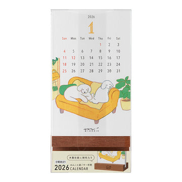 Midori | Calendario Stand 2026 Dog