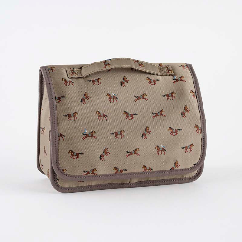 Hobonichi | Bolsa Estuche Stappo Bow & Tie: Galloping Horses