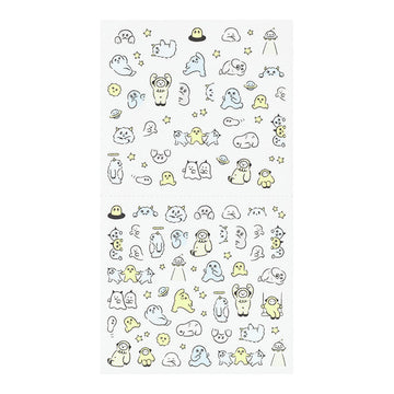 Midori | Pegatinas Lined Monster