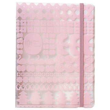 King Jim | Archivador de Anillas OTONA Sticker Binder File Pink
