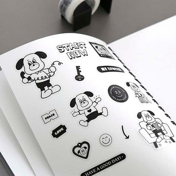 Iconic | Álbum para Guardar Pegatinas Sticker Collecting Book White