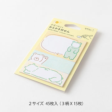 Midori | Notas Adhesivas Drawing Bear