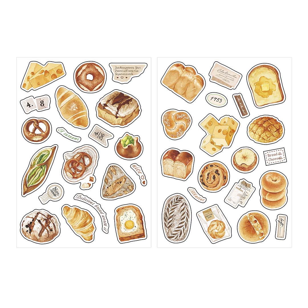 Infeel.me | Pegatinas Sugar Diary Bread Time