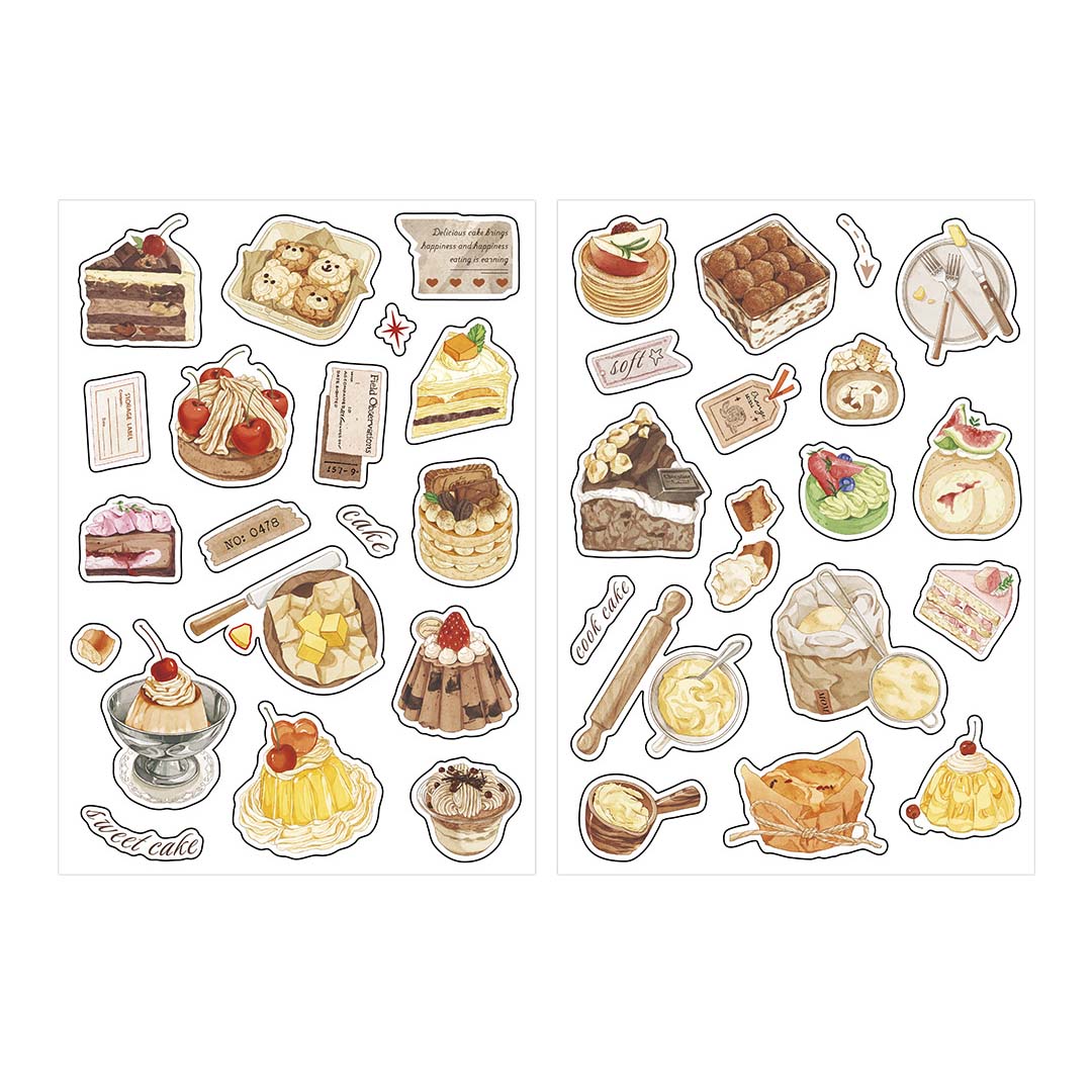 Infeel.me | Pegatinas Sugar Diary Delicate Cake