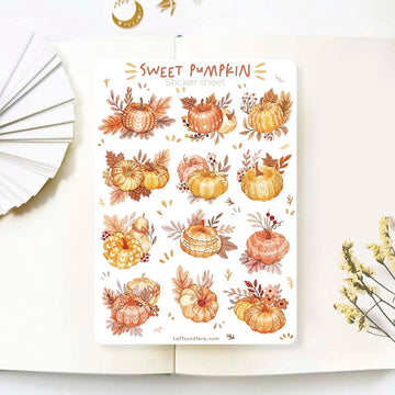LETTOOn | Pegatinas Sweet Pumpkin