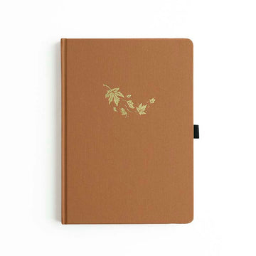 Archer & Olive | Cuaderno de Puntos Premium A5 Swirling Leaves