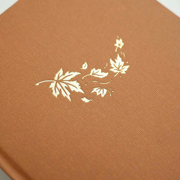 Archer & Olive | Cuaderno de Puntos Premium A5 Swirling Leaves