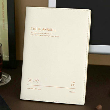 Iconic | Agenda The Planner L 2027 Milk White (Mensual)