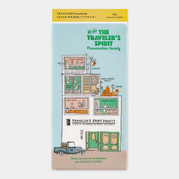 Traveler's Company | Carpeta de Plástico Traveler's Notebook Regular 2026