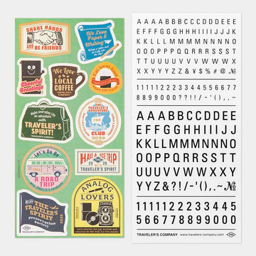 Traveler's Company | Set de Pegatinas Traveler's Notebook 2026
