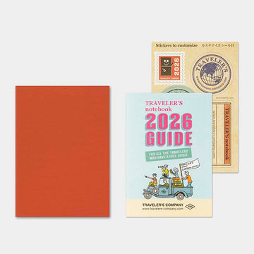 Traveler's Company | Recambio Agenda Traveler's Notebook Passport Mensual 2026