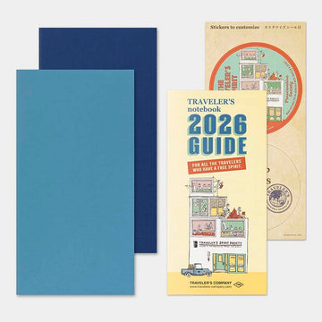 Traveler's Company | Recambio Agenda Traveler's Notebook Regular Semanal + Memo 2026 (Semanal)