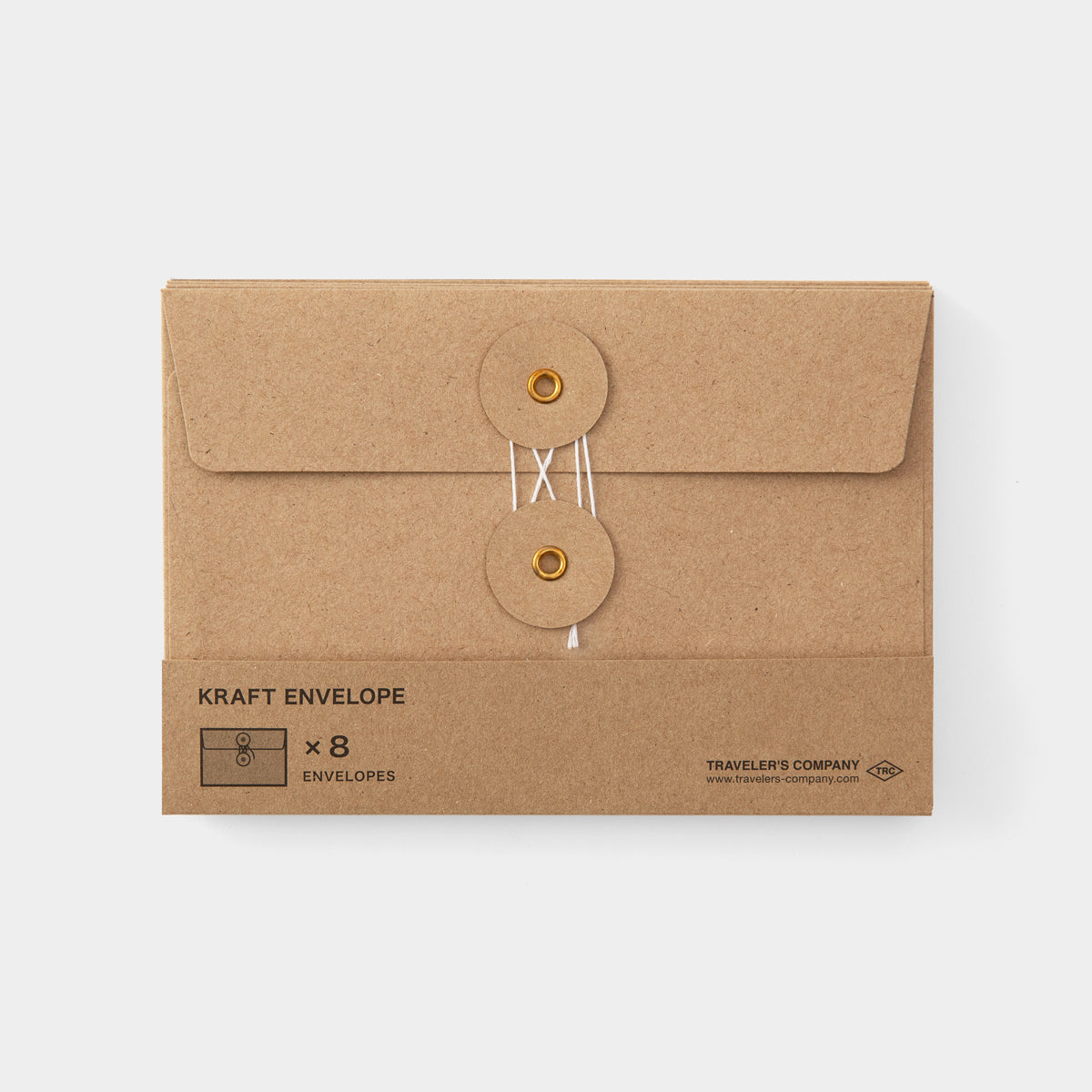 Traveler's Company | Set de Sobres Kraft M Gris