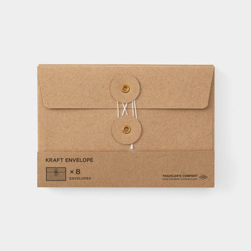Traveler's Company | Set de Sobres Kraft M Gris