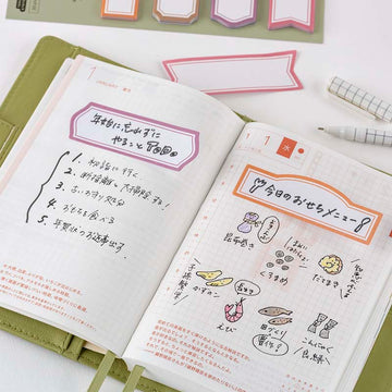 Hobonichi | Notas Adhesivas TSUKI no IRO Frame