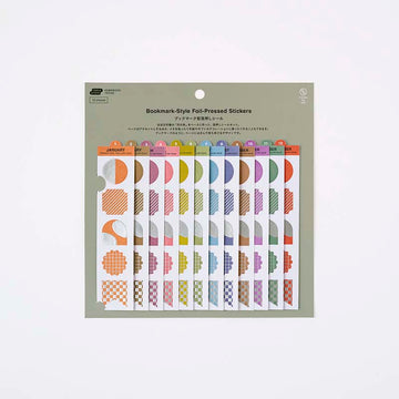 Hobonichi | Pegatinas TSUKI no IRO: Bookmark-Style