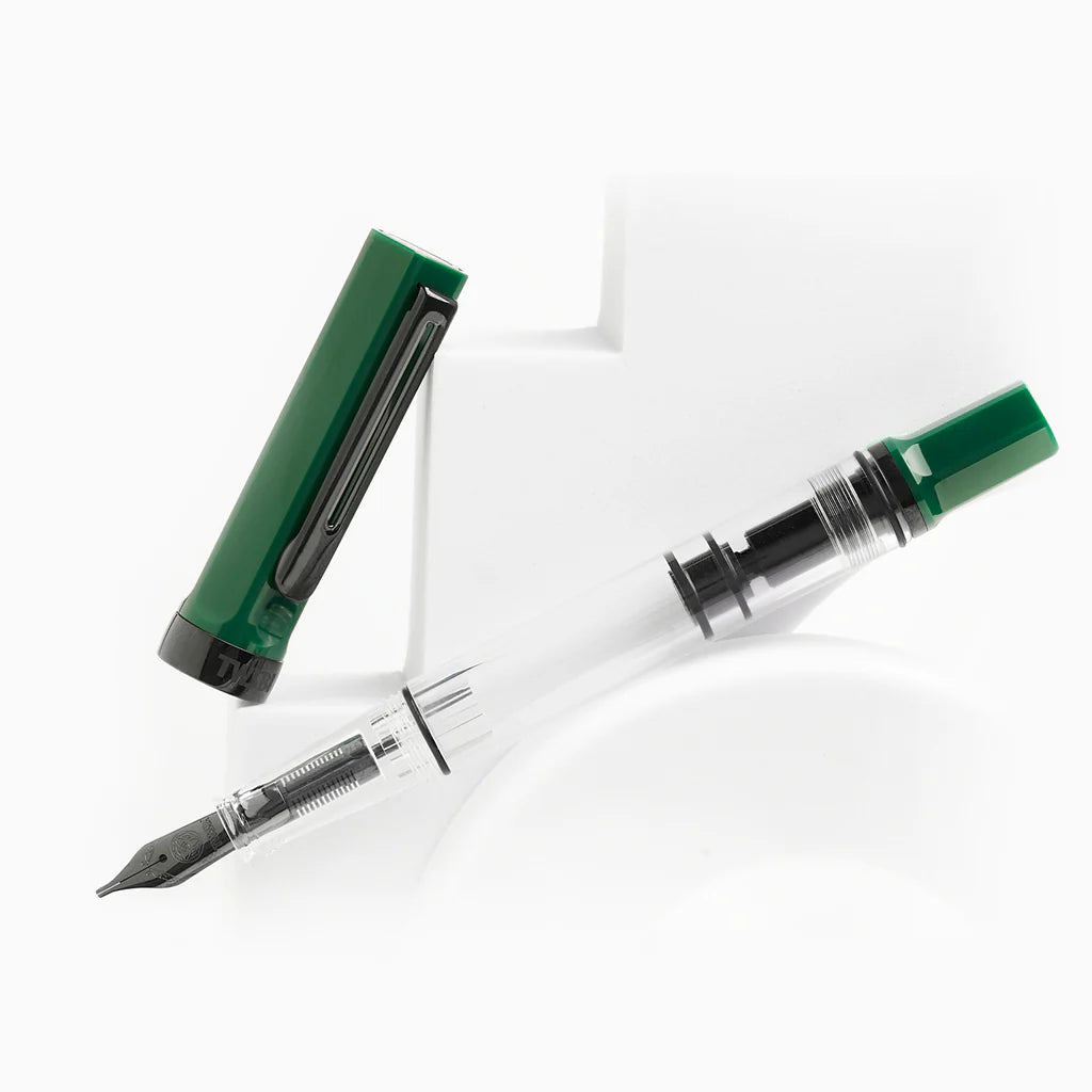 TWSBI | Pluma Estilográfica ECO Irish Green with Onyx F