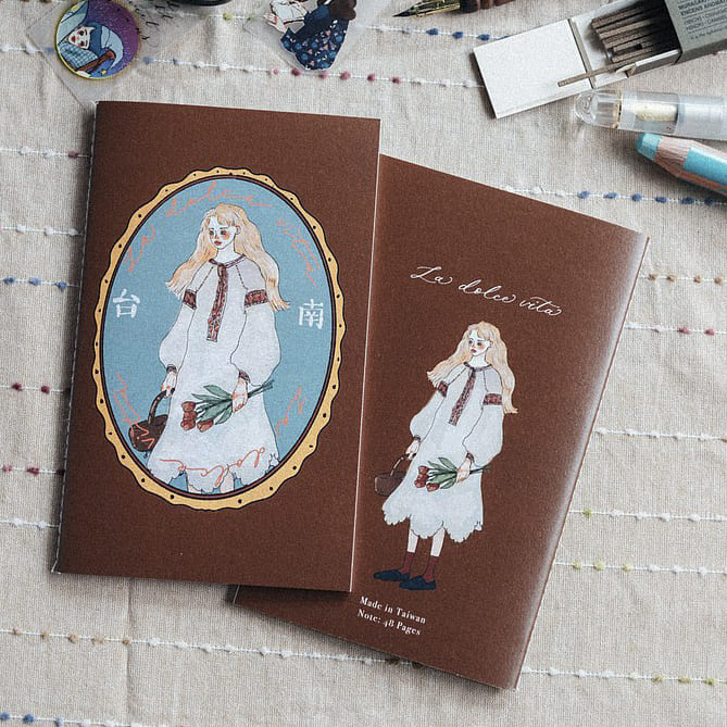 La Dolce Vita | Cuaderno Tainan Embroidered Dress Girl