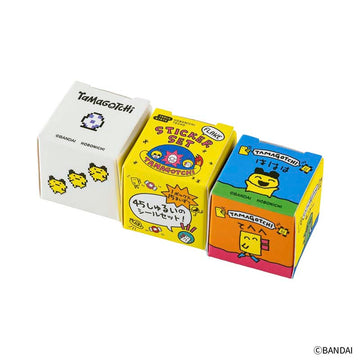 Hobonichi | Pegatinas Flake Tamagotchi (Set de 3 Cajas)