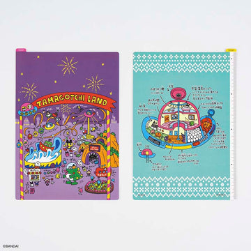Hobonichi | Plantilla de Escritura Pencil Board A5 Tamagotchi: Tamagotchi Land