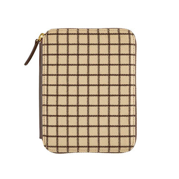 Hobonichi | Agenda Hobonichi Techo A6 Taut Zipped (Cafe au Lait Plaid) 2025