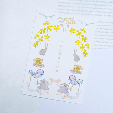 Dodolulu | Tarjeta de Agradecimiento Cotton Candy