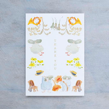 Dodolulu | Tarjeta de Agradecimiento French Horn