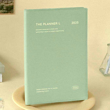 Iconic | Agenda The Planner L 2025 Cream Mint (Mensual)