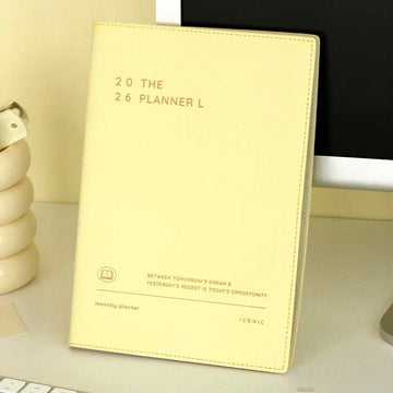 Iconic | Agenda The Planner L 2026 Butter (Mensual)