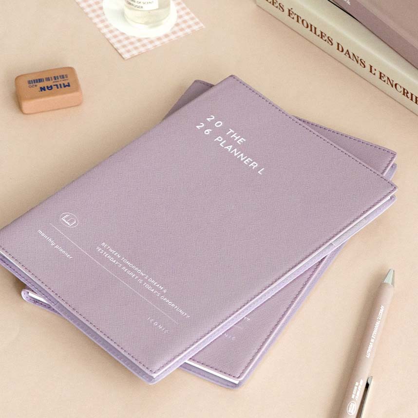 Iconic | Agenda The Planner L 2026 Lavender (Mensual)