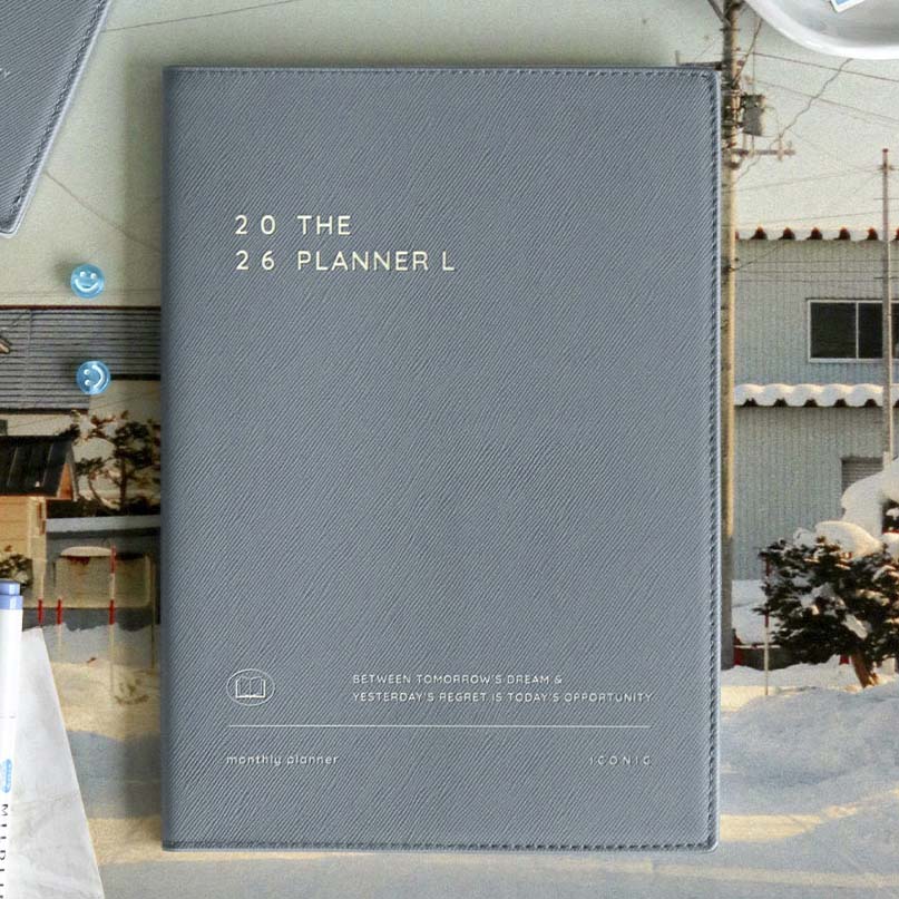 Iconic | Agenda The Planner L 2026 Indi Blue (Mensual)