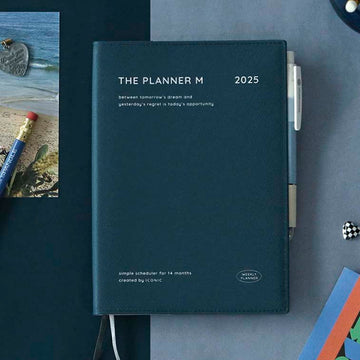 Iconic | Agenda The Planner M 2025 Steel Blue (Semanal)