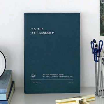 Iconic | Agenda The Planner M 2026 Steel Blue (Semanal)
