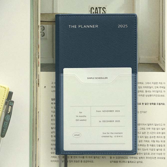 Iconic | Agenda The Planner S 2025 Steel Blue (Semanal)