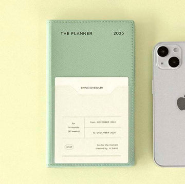 Iconic | Agenda The Planner S 2025 Cream Mint (Semanal)