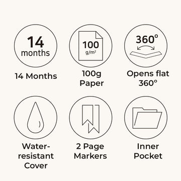 Iconic | Agenda The Planner S 2026 Steel Blue (Semanal)