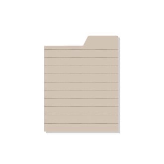 Paperian | Notas Adhesivas Thumbnail Index It Line Cocoa